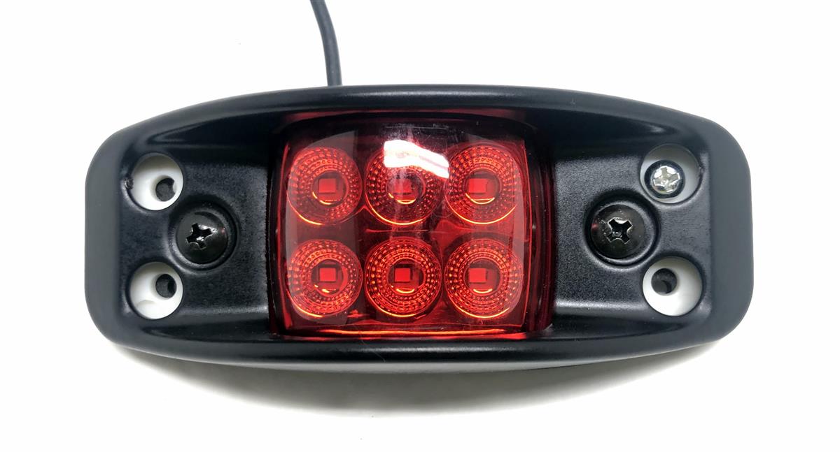 24 Volt Red LED Side Clearance Marker Light for most MSeries Military Vehicles